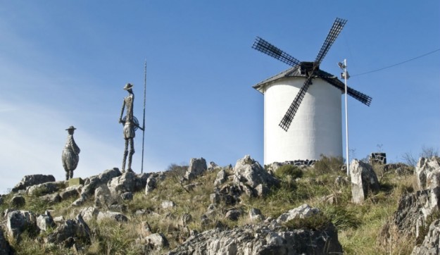 Monumento de Don Quijote y Sancho Panza en Tandil.