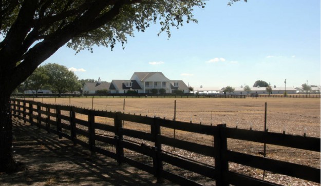 El Southfolk Ranch, lugar de rodaje de la serie de televisión "Dallas". Foto: Verena Wolff/dpa